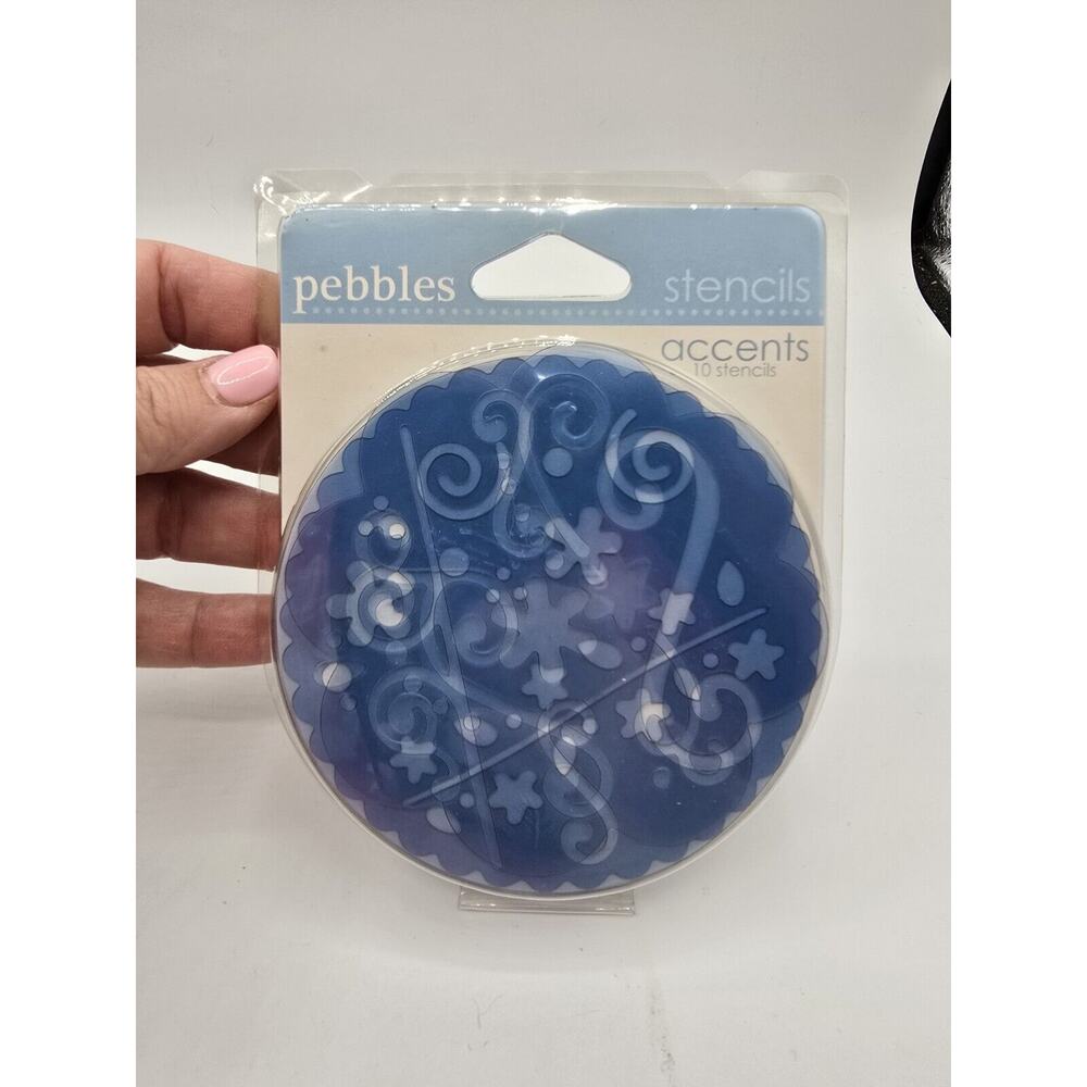 New Pebbles Stencils Accent - 10 Stencil Set